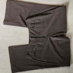 Apt. 9 Modern Fit Brown Flare Pants - 10